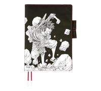 Hobonichi Techo A5 Planner Cover - ONE PIECE magazine: Straw Hat Luffy (Black) (Cousin Size, Cover Only)