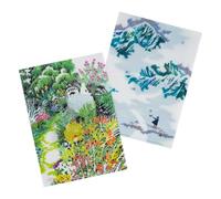 Hobonichi Techo Accessories iyo okumi: Hobonichi Clear Folder Set of 2 for A5 Size (iyo okumi)