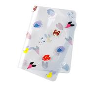 Hobonichi Techo Accessories Keiko Shibata: Cover on Cover [A6/for double covering] Dog Ears Fluttering in the Wind
