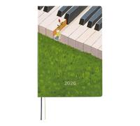 ほぼ日 Hobonichi Techo HON A5 2026 - Hiroko Kubota: Waiting on the Chord (English, January Start Planner)
