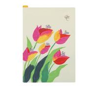 Hobonichi Techo Planner Accessories Keiko Shibata: Pencil Board for A5 Size (Swaying tulips)
