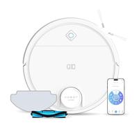 Hobot LEGEE Q10 Robot Vacuum With Mop, Corner & Edge Cleaning Side Brush, Tangle-free suction, Reciprocating Mop, Smart Spray, LIDAR Mapping, App-Control, Pet & Child Safe, For Hard Floors & Carpets