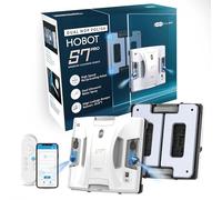 Hobot S7 Pro Dual Mop Polish Window Cleaning Robot, 15nm Dual Ultrasonic Spray, 4800Pa Suction, App & Remote Control | for Framed/Frameless Glass, Any Thickness, Indoor/Outdoor Use