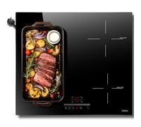 Hobsir Induction Hob with Flex Zone, Built-in Electric Hob 4 Burners 60 cm | Slider Touch, Timer, Child-Safety Lock, Pause Function, 2800W, 13 Amp