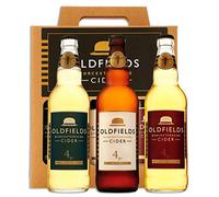 Hobsons Oldfields Mixed English Cider Gift Pack Set - 500ml Bottles - 3-Pack Selection of Premium Medium Sweet, Medium Dry & Original Ciders - Gluten Free
