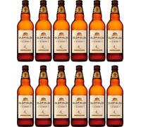 Hobsons Oldfields Premium Original Cider - 4.8% - 12 Pack Case (500 ml Bottles) ARTISAN cider made on the farm suitable for vegetarians, vegans and gluten free.