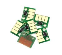 HOBXMFY 6 Pieces Auto Reset ARC Chip Compatible With 72 Refill Ink Cartridge T610 T620 T795 T1100 T2300 T770 T790 T1120 T1200 T1300 Printer Universal Fit Third Party Replacement