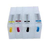 HOBXMFY Empty 4PC Set PGI 1300 Refill Ink Cartridge Compatible With MAXIFY MB2330 MB5730 MB2030 MB2130 MB5430 Printers Works With ARC Chip