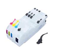 HOBXMFY EMPTY 4pcs Refillable Ink Cartridges Compatible With LC545XL LC549XL LC509 LC529 LC129 For Inkjet Printers Such As J100 J105 J200 Models