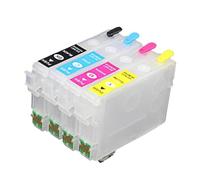 HOBXMFY EMPTY 4PK T2971 T2961 296 Refillable Ink Cartridges Compatible With Xp231 Xp241 Xp431 Xp441 Printers And Similar Models With One Time Chips