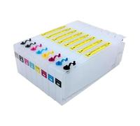 HOBXMFY EMPTY 8PCS Refillable Ink Cartridge Compatible With 4880 4880C Pro4880 Printers 300ml Capacity With Chip Drop Shipping