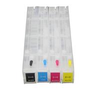 HOBXMFY EMPTY Refillable Ink Cartridge Without Chip Works With 972 973 974 975 XL Compatible With CISS System Fits Pro 452dn 452dw 477dn 477dw 552dw 577dw Printers