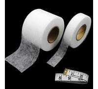 Hocadrv Baven Iron on Hemming Tape 20 mm x 30 m and 60 mm x 30 m Hem Tape | Wonderweb Iron on,No Sew Hem Tape Roll Iron on Tape with Tape Measure Deal for Hems, Jeans,Trousers,School Clothes