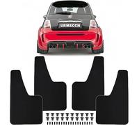 HOCAH Car Mud Flaps for Fiat 500 500C 500L 500X 500e Abarth 595 695,Splash Guards Front/Rear Wheel Mudflaps Car Exterior Decoration Protection