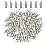 Hocansen 100 PCS Shelf Pins 5mm Shelf Pegs Metal Shelf Support Pegs Shelf Bracket Pegs Shelf Holder Pins for Cabinet Furniture Shelves (Z)