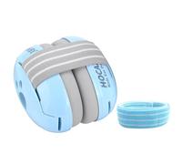 HOCAZOR HZ001 Baby Ear Defenders, Noise Cancelling Headphones for Toddler and Infant Up to 3 Years - CE Certified - Ear Protection Adjustable Earmuff For Sleep, Firework, Concert, Cinema - Light Blue