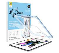 Hocents. Paperfeel Glass Screen Protector Compatible with iPad Pro 12.9 6th / 5th / 4th / 3rd Generation (2022/2021 / 2020/2018), Auto-Alignment Tool, Tempered Glass, EZ Kit