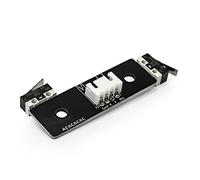 HOCENWAY 1piece 3D Printer Parts 1A 125V Black Mechanical Limit Switch PCB Board Kit Compatible with Voron V2.4 XY Endstop ON-OFF Micro Switch (X/Y Axis)