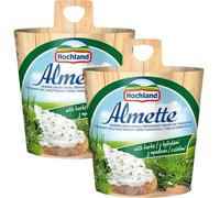 Hochand Almette Herbs Spreadable Cheese 150 GRAM x 2 container