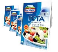 Hochand Feta Cheese Greek cheese made sheep's milk and goat's milk 150 GRAM x 4 Packs