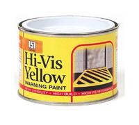 HOCHSTE 151 Coatings Hi-Vis Yellow Warning Paint, High Visibility For Safety, Easy-To-Apply, Quick Drying, Eye-Catching, Concrete, Metal, Wood, Indoor And Outdoor Use, Long-Lasting Protection, 180ml
