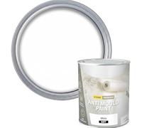 HOCHSTE® Anti Mould White Matt Paint, Quick drying, Long-Lasting And Easy-To-Apply, Perfect For Kitchens, Bathrooms, Bedrooms, DIY Enthusiasts, Tough And Durable Coating, 750ml