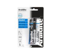 HOCHSTE® Araldite Standard Epoxy Adhesive Glue, Perfect for Household Repairs, DIY Projects, Interior and Exterior Use, Long-Lasting Durability, Ideal for Metal, Wood, Glass, Ceramic, 2x 15ml