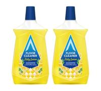 HOCHSTE® Astonish Concentrated Floor Cleaner Lemon, Multi-Surface Floor Cleaning Solution, Dirt & Stain Removal Formula with Fresh Citrus Fragrance, 1L (Lemon, Set of 2)