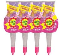 HOCHSTE® Baby Bio Orchid Drip Feeders 40ml 2x40ml or 4x40ml Pack Automatic Plant Food Easy Orchid Fertiliser Lasts 4 Weeks Indoor Use for Bright Blooms & Healthy Leaves Simple Mess Pink 4 - Pack