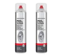 HOCHSTE® Brake Cleaner Spray, Fast Evaporating, Multi-Purpose, Quick Dry Aerosol, 360° Spray Action, Removes Brake Dust, Oil, Grease, Dirt & Road Grime, 600ml (2Pcs, 600ml)