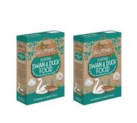 HOCHSTE Brambles Floating Swan & Duck Food, Nutritious Floating Pellets for Ducks, Swans & Waterfowl, Healthy Wildlife Feed for Ponds, Lakes & Garden Birds, (400 g, 2 pcs)