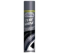 HOCHSTE® Car Pride Tyre Shine 300ml - Long-Lasting Wet Look Spray for a Deep Black Finish - Quick Drying, No Polishing, Instant Shine for Car, Van, and Bike Tyres Black - 1 Pack