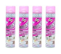 HOCHSTE® Carpet & Sofa Foam Cleaner Spray, Powerful Stain Remover, Multipurpose, Refreshes Fabric & Eliminates Odors, Easy Spray Application, Quick Dry Formula, Deep Cleaning Foam, (Pack of 4, 500ml)