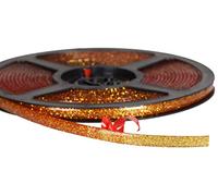 HOCHSTE Ceramic Tile Trim Mildewproof Gap Edges Tape Self-adhesive Sealing Corner Side Strip Tape Bath Sealant Strip, Sealant Tape Aluminum Foil Strip for Kitchen Wall Edge Golden 6m with 8mm