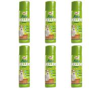HOCHSTE® Doff Flea Killer Spray for Home & Pet Bedding Areas, Indoor Crawling Insect Spray for Carpets, Rugs, Crevices & Soft Furnishings, Fast-Acting Household Insect, 200ml, (Pack of 6)