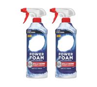 HOCHSTE® Domestos Power Foam Toilet & Bathroom Cleaner Spray, 360° Upside Down Trigger, Clinging Foam for Toilet, Tiles, Sinks & Showers, Limescale & Dirt Remover, (Arctic Fresh, 450ml, Set of 2)