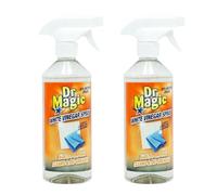 HOCHSTE® Dr Magic White Vinegar Cleaning Spray, Multi-Surface Household Cleaner for Glass, Windows, Kitchens & Hard Surfaces, Degreasing & Limescale Cleaning, 500ml, (Pack of 2)