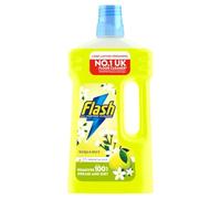 HOCHSTE® Flash All Purpose Floor Cleaner Liquid 1000ml Bergamot Fresh Scent Multipurpose Household Cleaner Cuts Through Grease & Dirt | Long-Lasting Shine Bleach-Free Yellow - Bergamot x 1