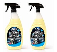 HOCHSTE® Flow Car Cleaning Range, Multi Purpose Automotive Cleaning Sprays for Interior & Exterior Vehicle Care, Wheel & Car Wash Cleaners, 750ml, (Car Wash & Sealant, Pack of 2)