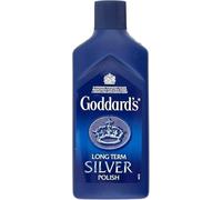 HOCHSTE® Goddards Silver Polish Liquid, Long-Term Anti-Tarnish Protection, Cleaner for Cutlery, Jewellery, Ornaments, Removes Tarnish, Restores Shine, Gentle Non-Abrasive Formula, 125ml