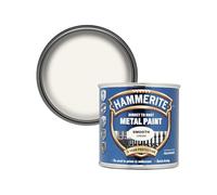 HOCHSTE® Hammerite Metal Paint Smooth Cream, Long-Lasting Protection, DIY Enthusiasts, Homeowners, Gates, Railings, Indoor & Outdoor Use, Fast-Drying, Easy-To-Apply, 250ml