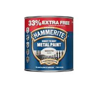 HOCHSTE® Hammerite Metal Smooth Silver Paint, Quick-Drying Formula, Corrosion Protection, DIY Enthusiasts, Perfect For Gates, Railings, Garden Furniture, Indoor And Outdoor Use, (1L)