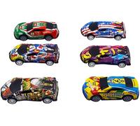 HOCHSTE Kids Cars Die-Cast Metal Set - 30 Piece Racing Vehicles for Kids, Durable Xmas Toy Set for Boys & Girls, Ideal Stocking Filler Pretend Play Cars for Ages 3+ Multicolour