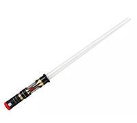 Hochste Kids LED Lightsaber Light Up Space Sword 3-in-1 Glow Toy, Color Changing Effects, Pretend Play, Star Wars Inspired, Role Play Adventure Gift for Boys 3+ White One Size