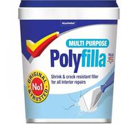 HOCHSTE® Multi Purpose Ready Mixed Filler, Quick-Drying & Easy-To-Apply Formula, DIY Enthusiasts, Ensure Long-Lasting, Crack-Free Finishes, Interior And Exterior Use, (White, 1kg)