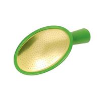 HOCHSTE® Oval Fine Spray For Watering Can, Fine Spray As Rain, Internal Stepped Flanges, UV Resistant, Precision Punched Holes, Dome Brass Face, Suitable For Garden & Lawns