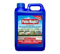 HOCHSTE Patio Magic Powerful Outdoor Surface Cleaner, Kills & Controls Green Mould & Algae, Concentrated Formula, Long-Lasting Protection, Ideal For Multiple Outdoor Hard Surfaces, 2.5L