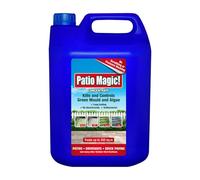 HOCHSTE Patio Magic Powerful Outdoor Surface Cleaner, Kills & Controls Green Mould & Algae, Concentrated Formula, Long-Lasting Protection, Ideal For Multiple Outdoor Hard Surfaces, (5L)