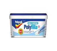 HOCHSTE® Polycell Polyfilla Multi Purpose Ready Mixed Filler, Quick-Drying & Easy-To-Apply Formula, DIY Enthusiasts, Ensure Long-Lasting, Crack-Free Finishes, Interior And Exterior Use, (White, 600g)