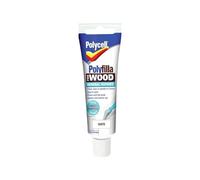 HOCHSTE® Polycell Polyfilla Wood Filler, Quick-Drying Formula, DIY Projects, Ensures Long-Lasting Repairs, Easy to Apply, Interior and Exterior Use, Fills Cracks, Holes, Woodwork, (White, 75g)